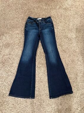 BKE Dark Indigo Flare Jeans